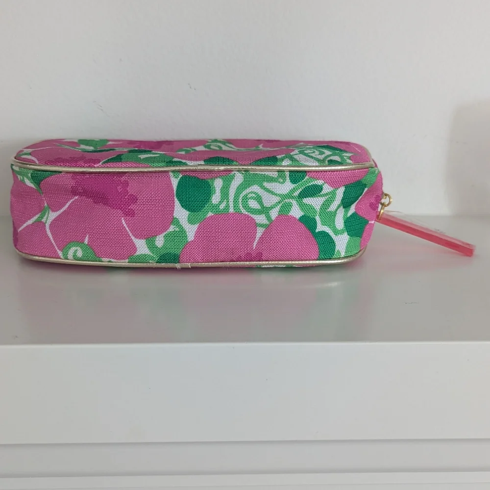 Lily Pulitzer for Estee Lauder Floral Makeup Bag Pouch NEW